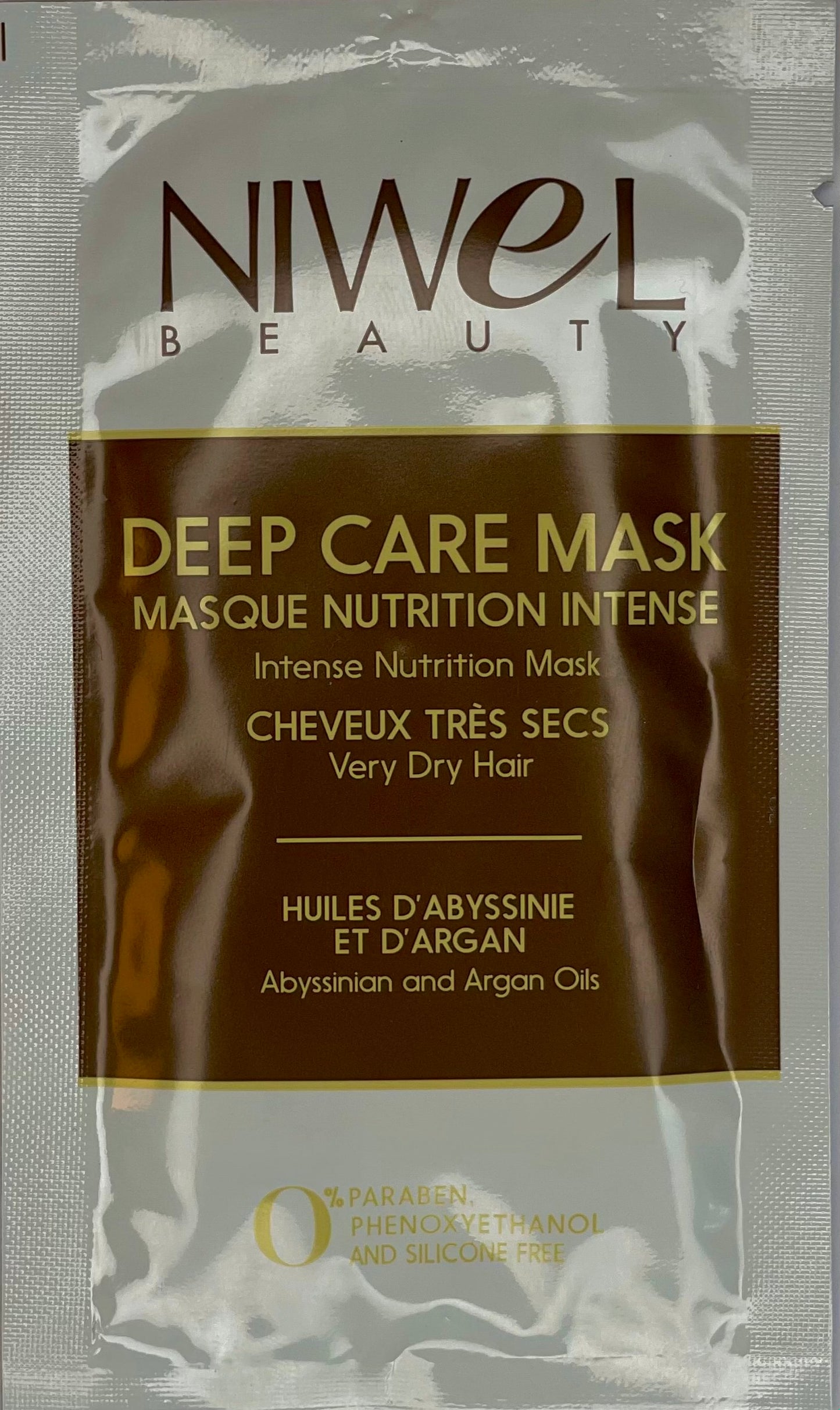 échantillon masque nutrition pour cheveux très secs