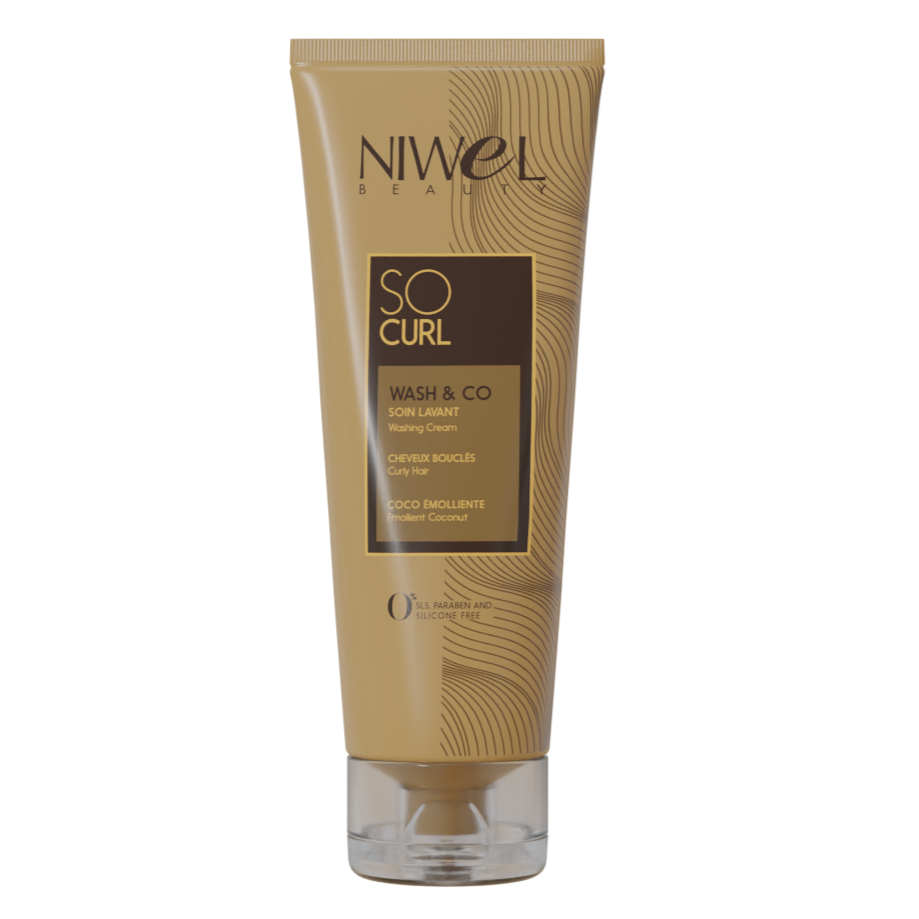 Shampooing hydratant pour cheveux bouclés et cheveux ondulés