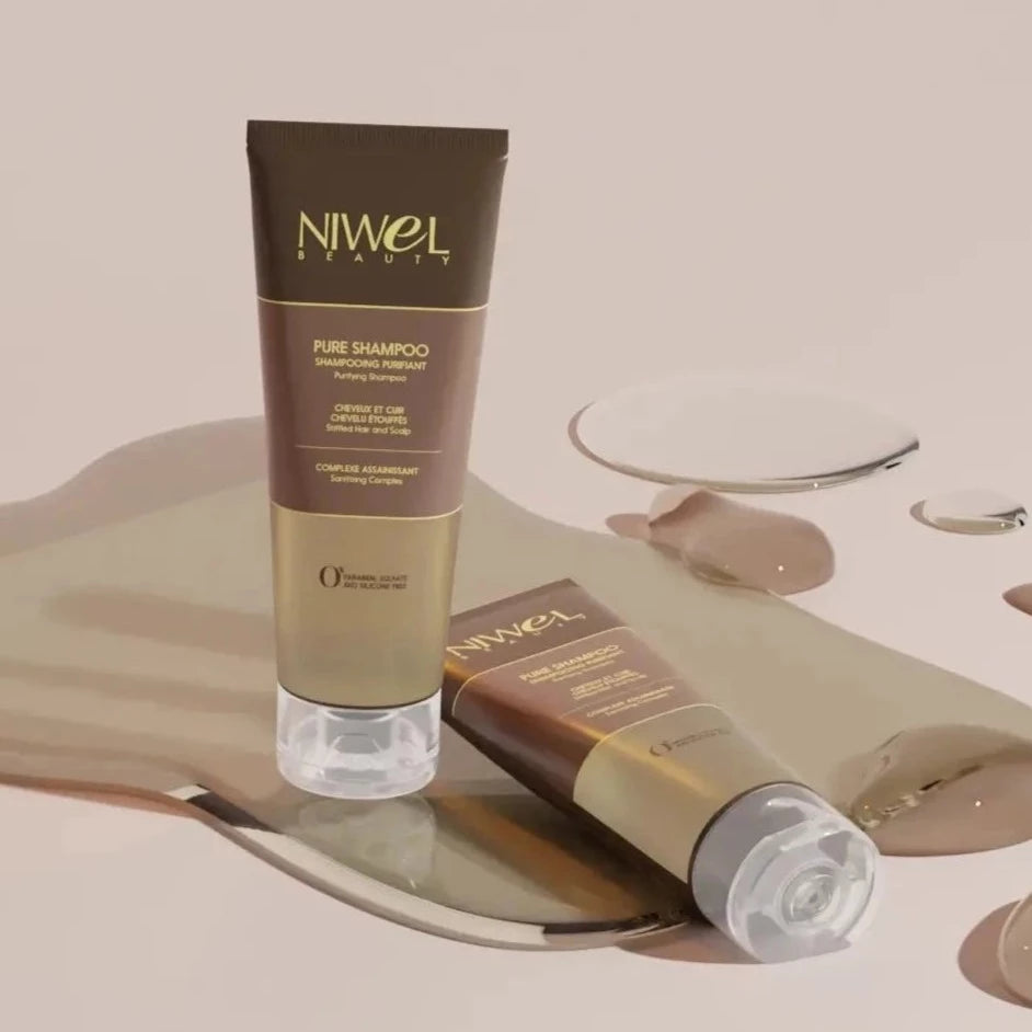 Shampooing détoxifiant pour cheveux texturés