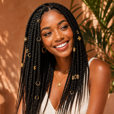 Enhance your braids with jewelry!