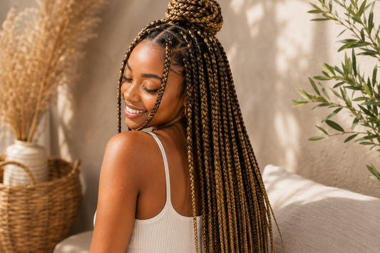 BOX BRAIDS : 5 IDÉES COIFFURE AVEC DES TRESSES VANILLES
