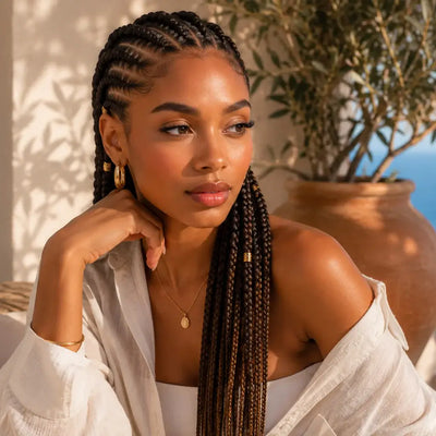 AFRICAN BRAIDS: IDEAL IN CASE OF STRONG HEAT