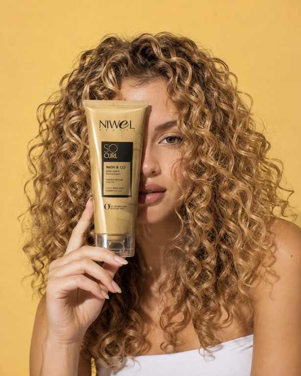 Shampoing crème cheveux bouclés