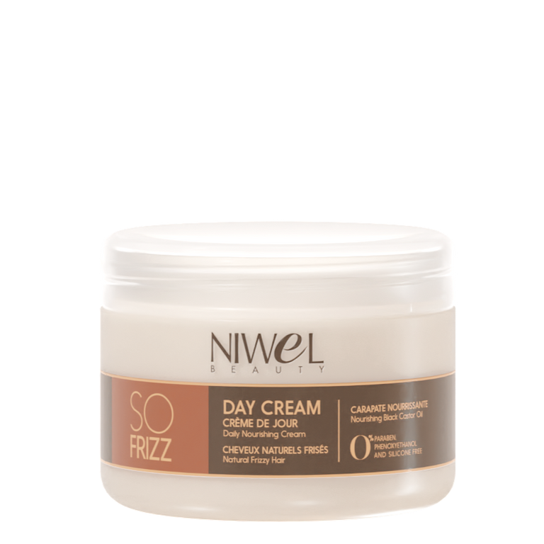 crème de jour sans rinçage pour cheveux bouclés et frisés