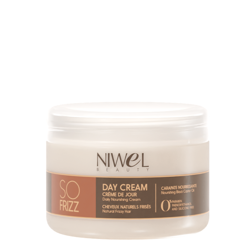 crème de jour sans rinçage pour cheveux bouclés et frisés