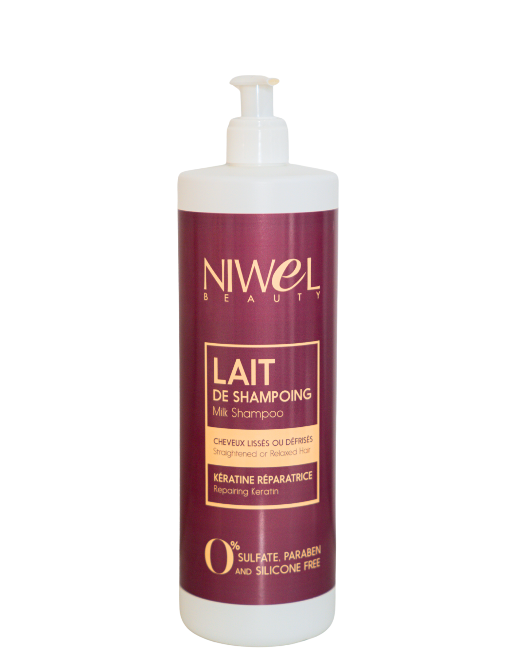 Shampoing réparateur kératine 1L