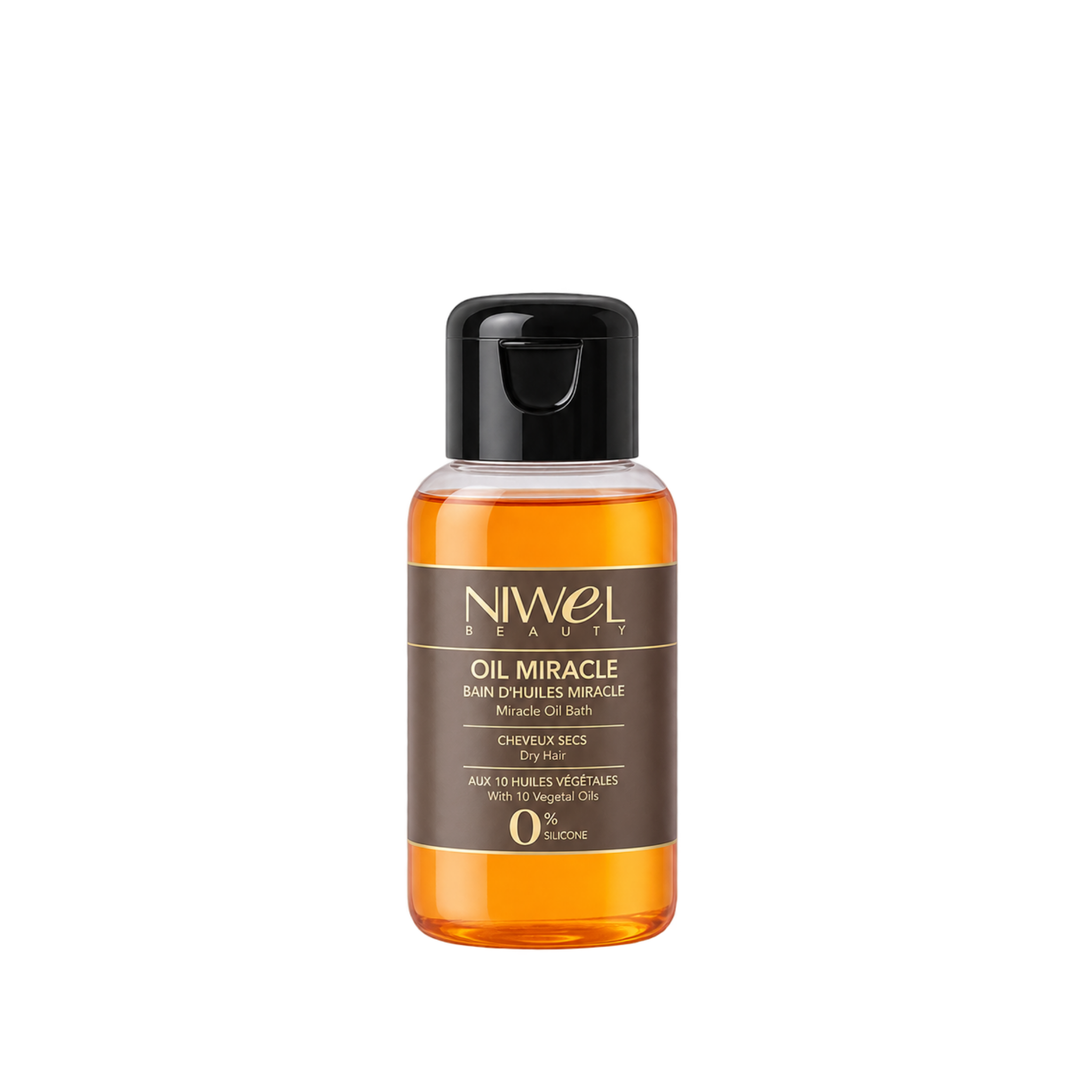huile nourrissante format voyage fond transparent
