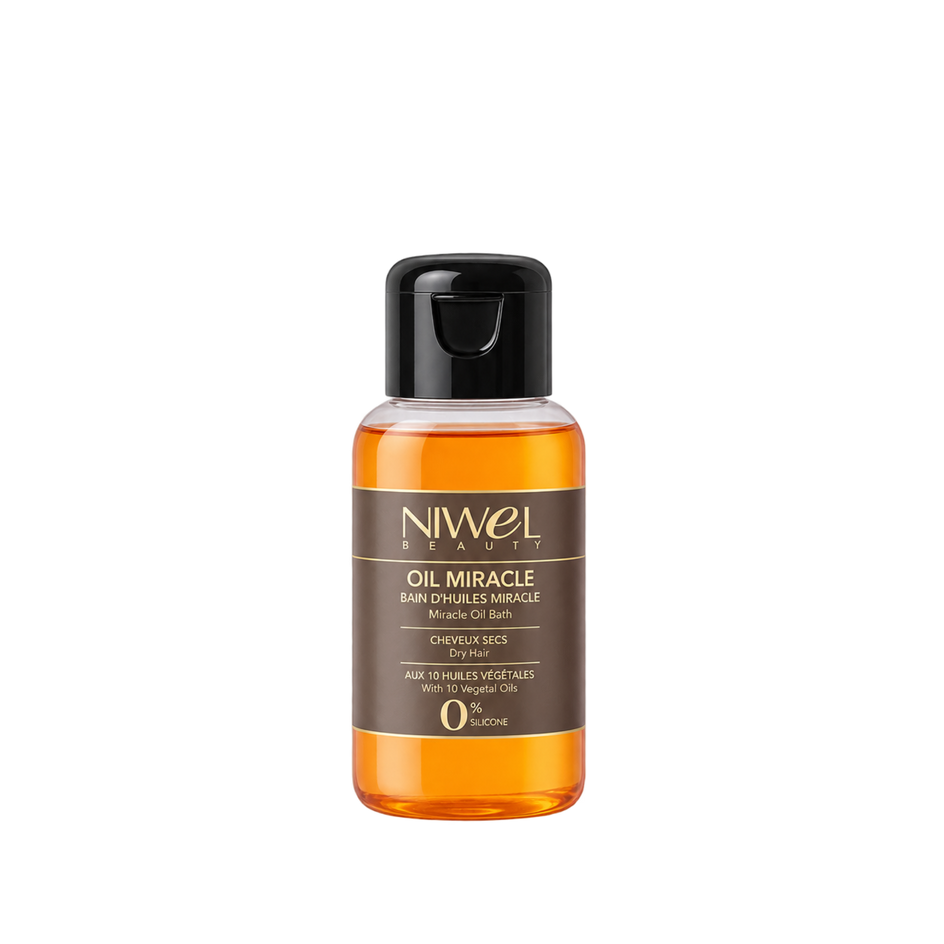 huile nourrissante format voyage fond transparent