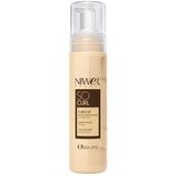 Mousse hydratante pour cheveux bouclés et ondulés, sans effet carton