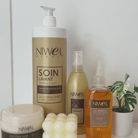 Soin lavant cheveux bouclés format 1 litre