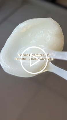 Soin réparateur à la kératine