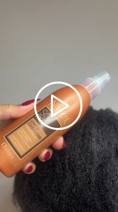 Spray nourrissant pour cheveux frisés 