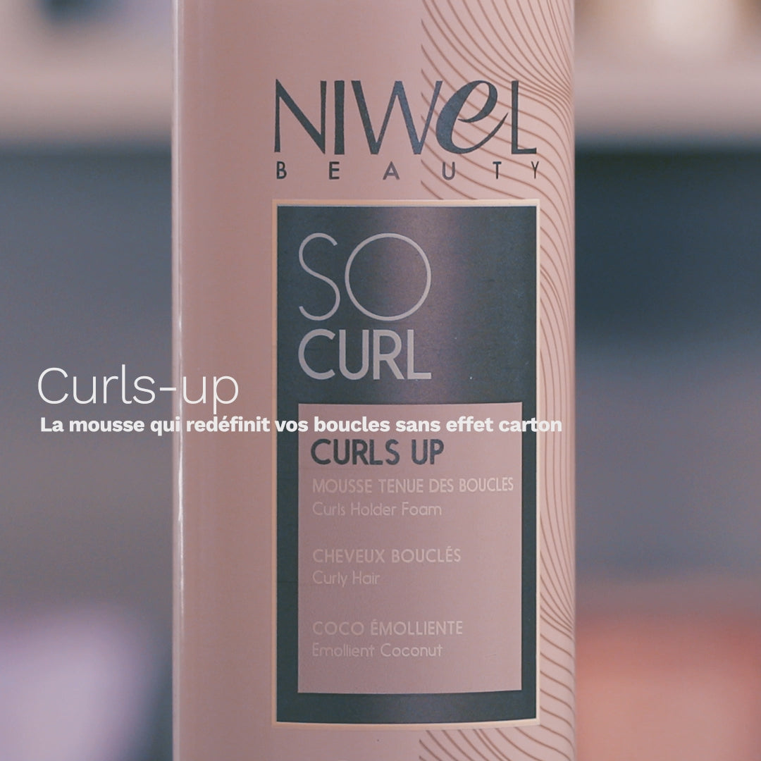 Tutoriel comment utiliser la mousse Curls Up