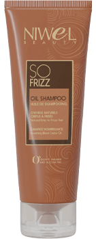 shampoing nutritif à base de l'huile de carapate pour cheveux crépus.